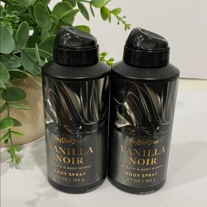 Bath & Body Works Men’s “Vanilla Noir” 2-Pc Body Spray Set